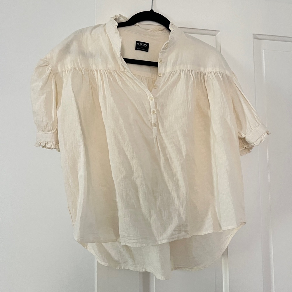 Esby Dana Top in Cream